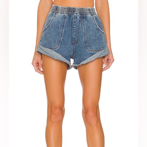 One Teaspoon Cobaine Hunters- Relaxed Mid Rise Shorts - Picture 1 of 15